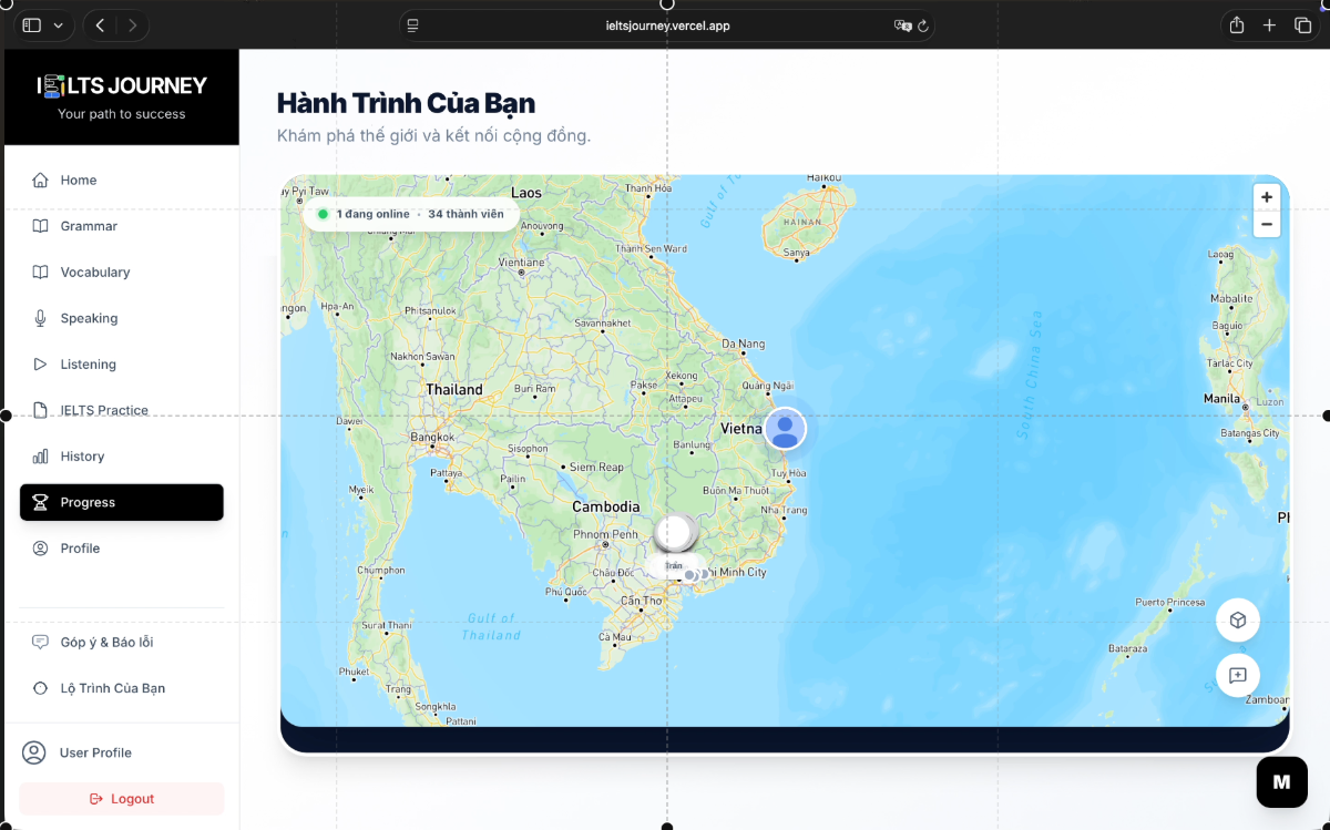 IELTS Journey screenshot
