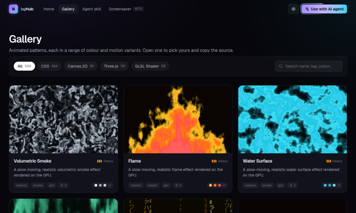 bgHub screenshot