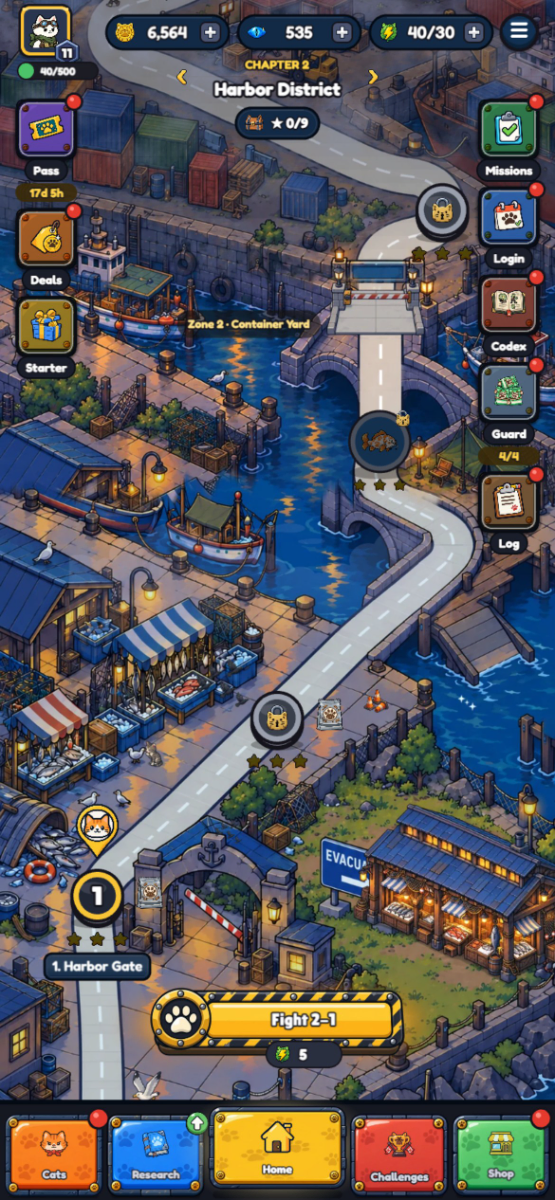 Night Paws - Zombie Siege screenshot
