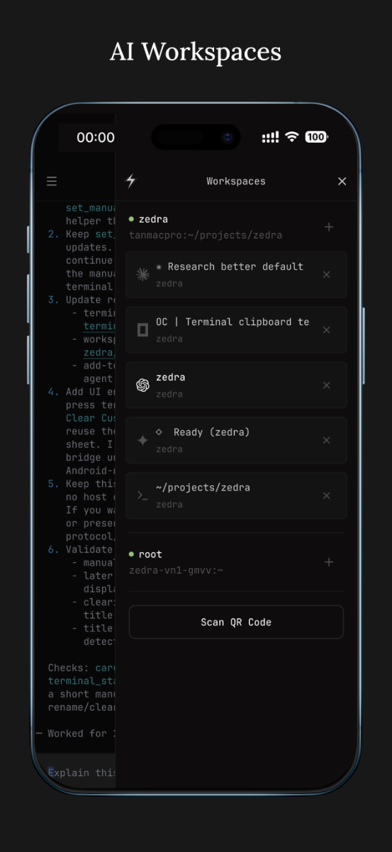 Zedra screenshot 3