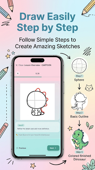 SketchStep screenshot
