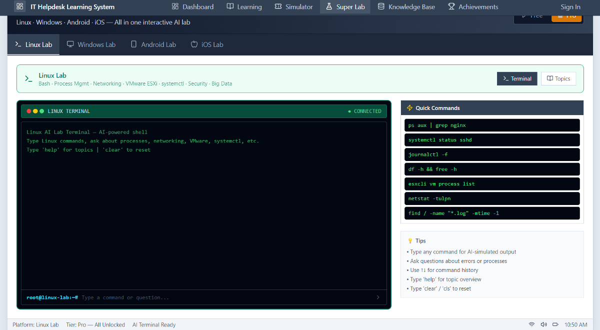 IT Support Mastery Suite screenshot