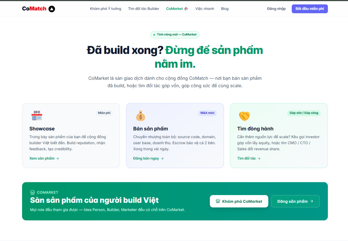 CoMatch screenshot