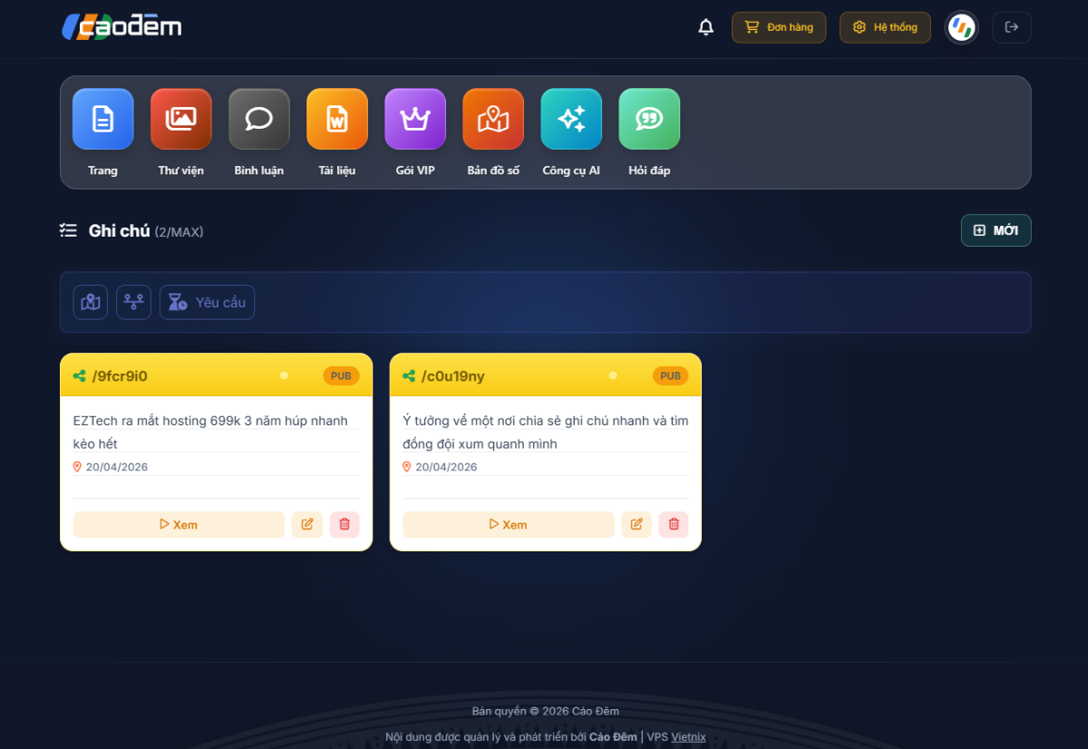 Cáo Đêm screenshot