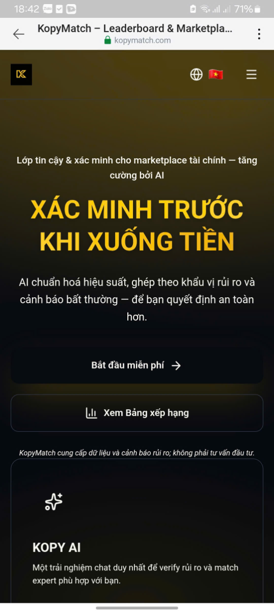 KopyMatch screenshot