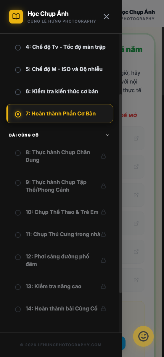 Học Nhiếp Ảnh Camera Giả Lập screenshot