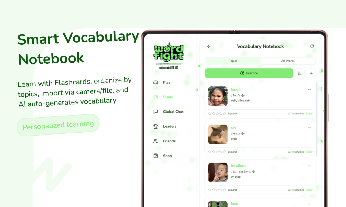 Word Fight Online screenshot