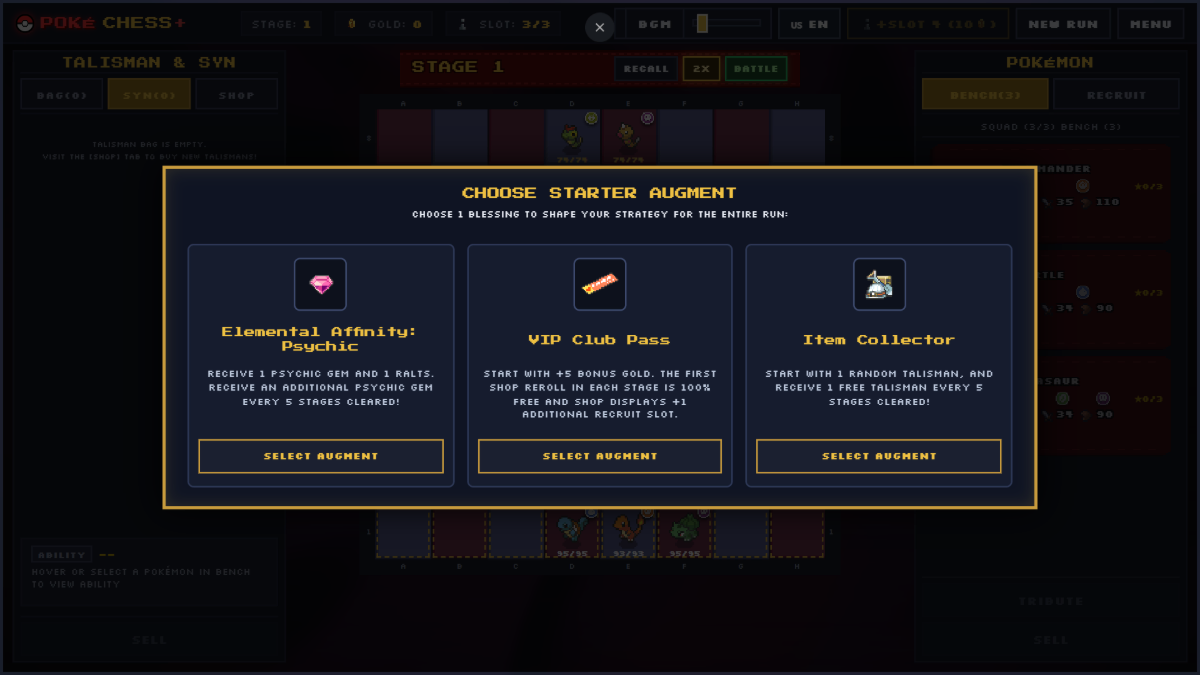 PokéChess screenshot