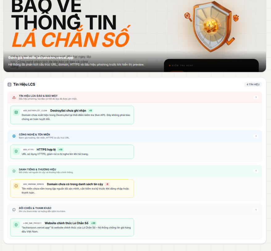Lá Chắn Số screenshot
