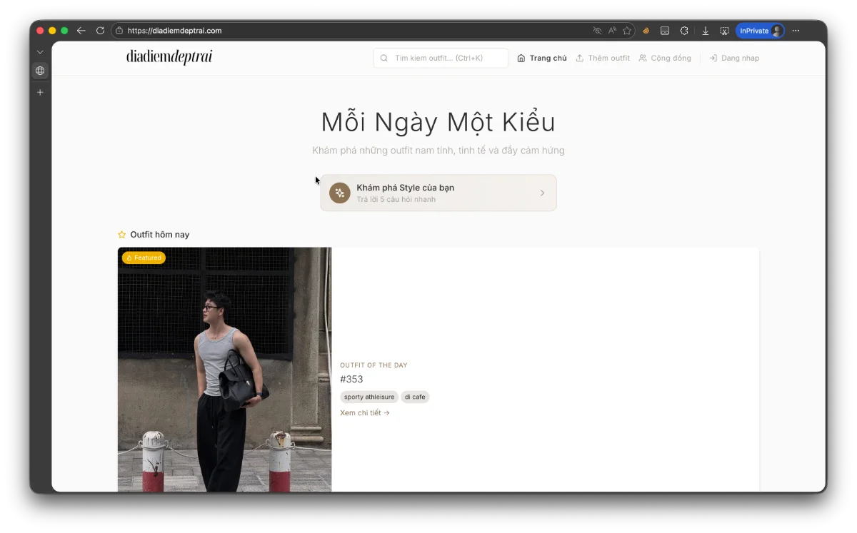 Địa Điểm Đẹp Trai screenshot