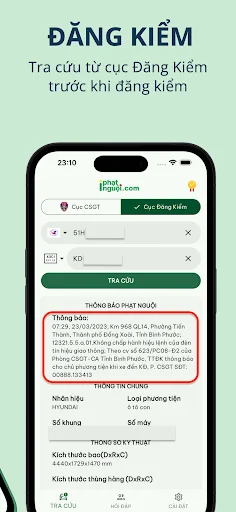 iPhatNguoi screenshot