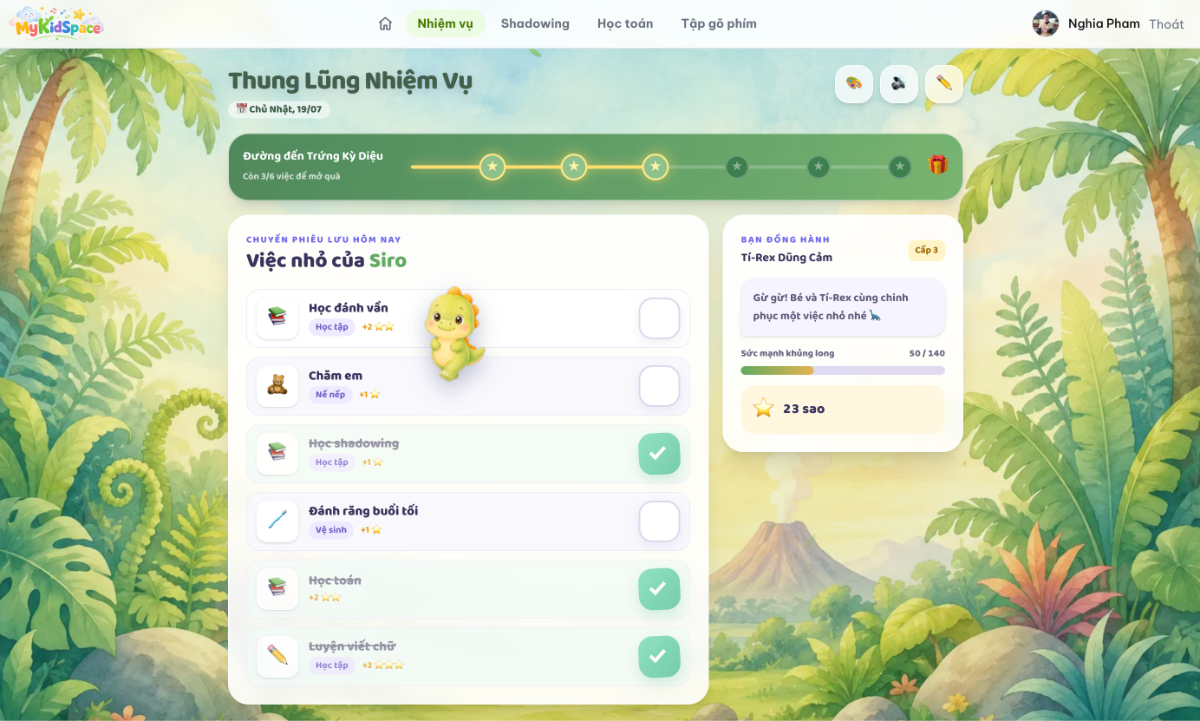 MyKidSpace screenshot