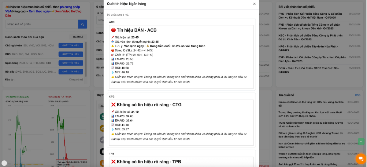 Trợ Lý Đầu Tư screenshot