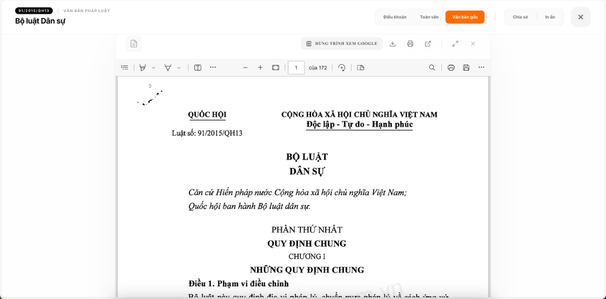 VietLaw AI screenshot
