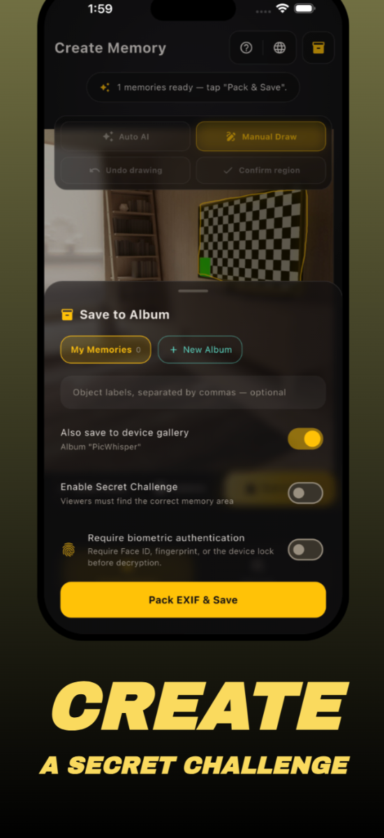 PicWhisper screenshot