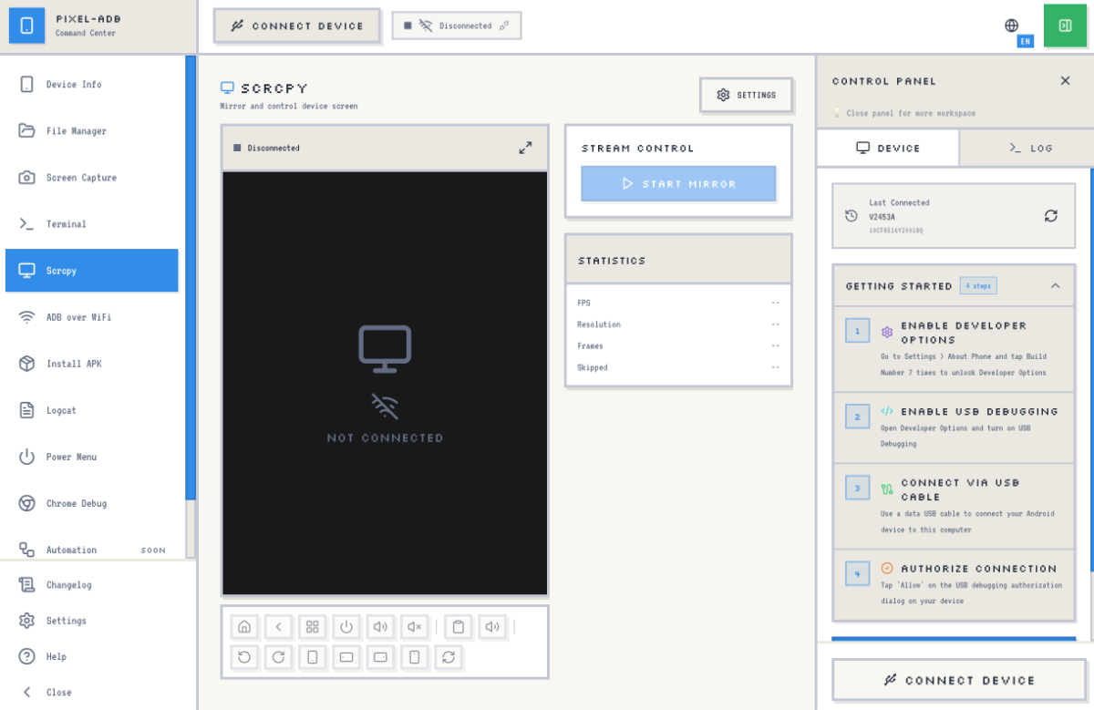 Web ADB by Pixel-AI screenshot