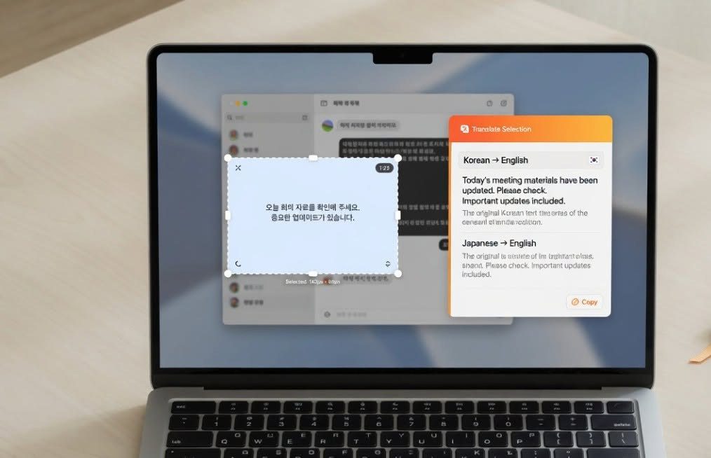 QuickTranslate App screenshot