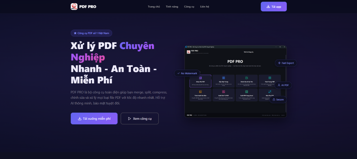 PDF PRO screenshot