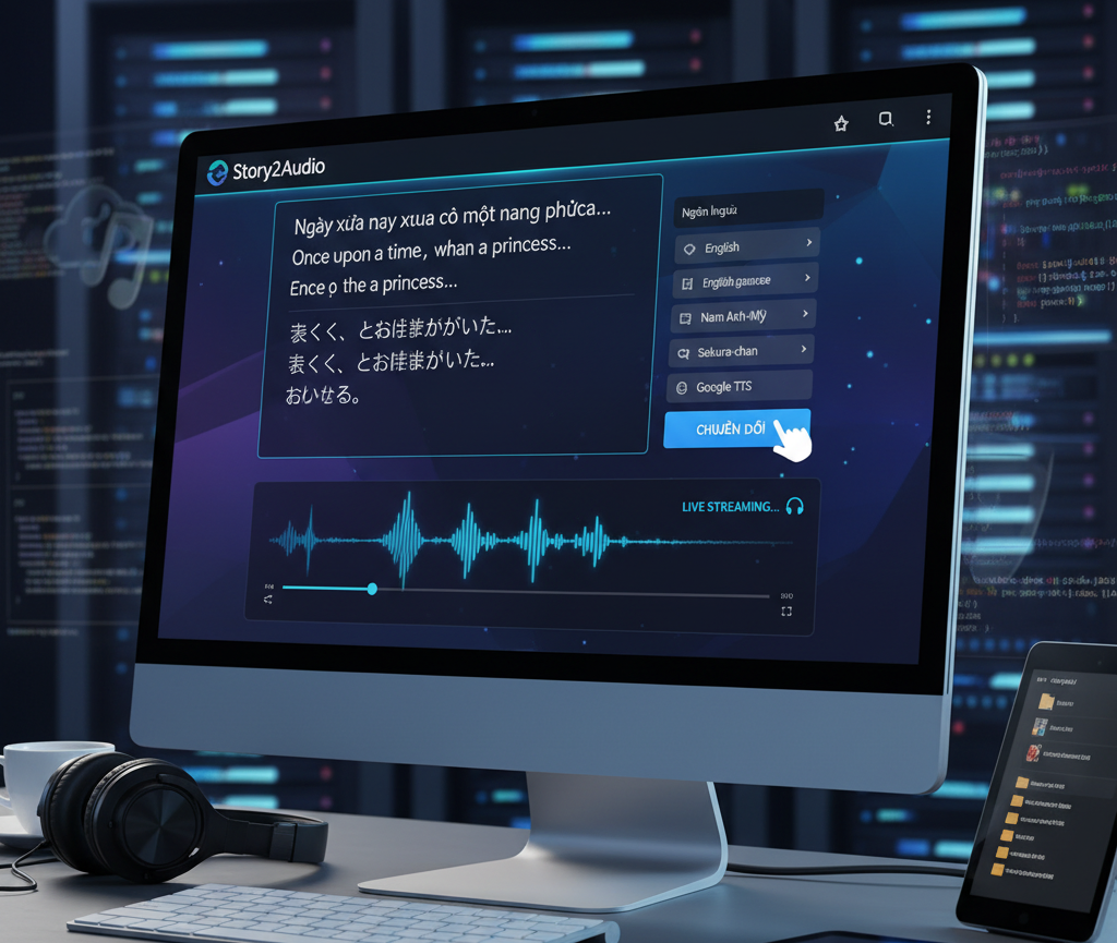 Story2Audio screenshot