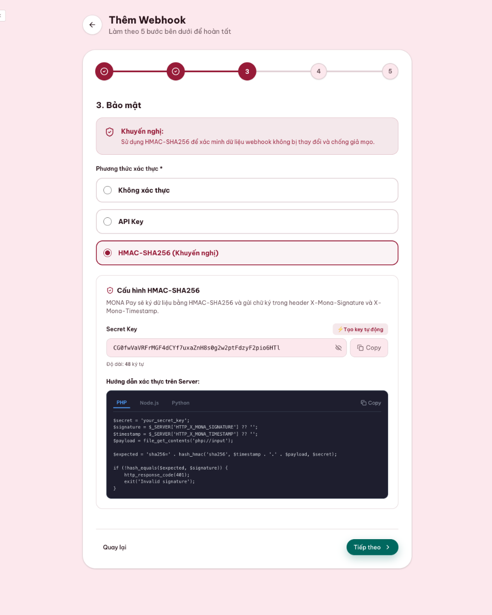 MONA Pay screenshot
