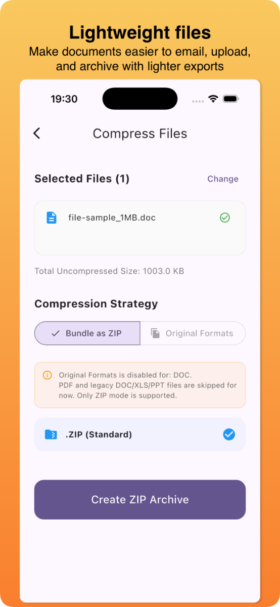 CompactKit screenshot