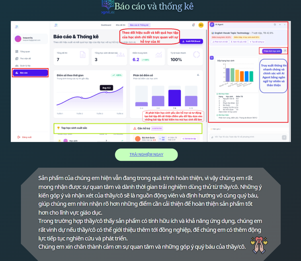 CogniLearn screenshot