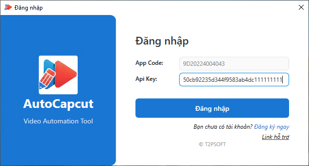 AutoCapcut V1.0.1 screenshot