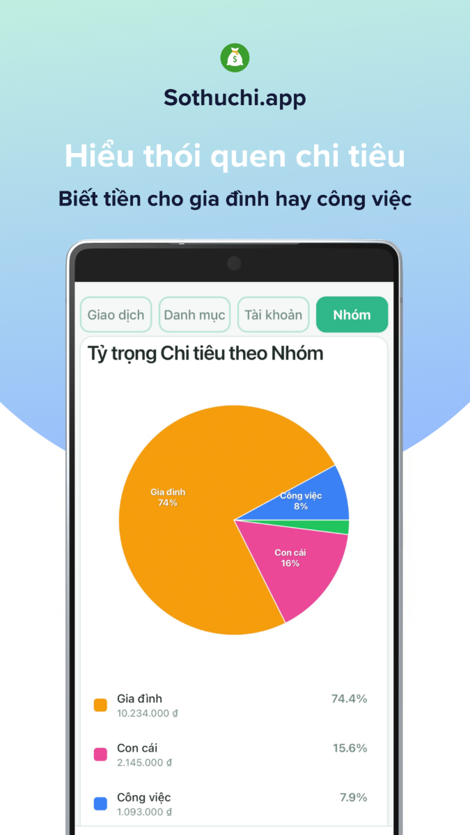 Sổ Thu Chi screenshot