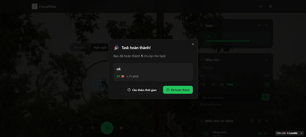 FocusFlow screenshot