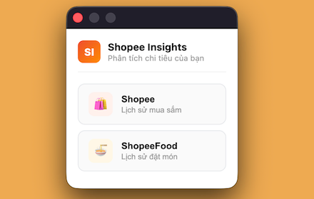 Shopee Insights screenshot