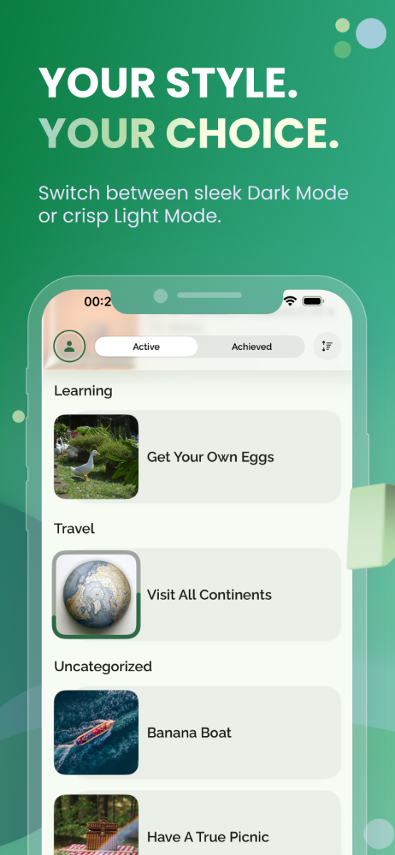 Buckist screenshot