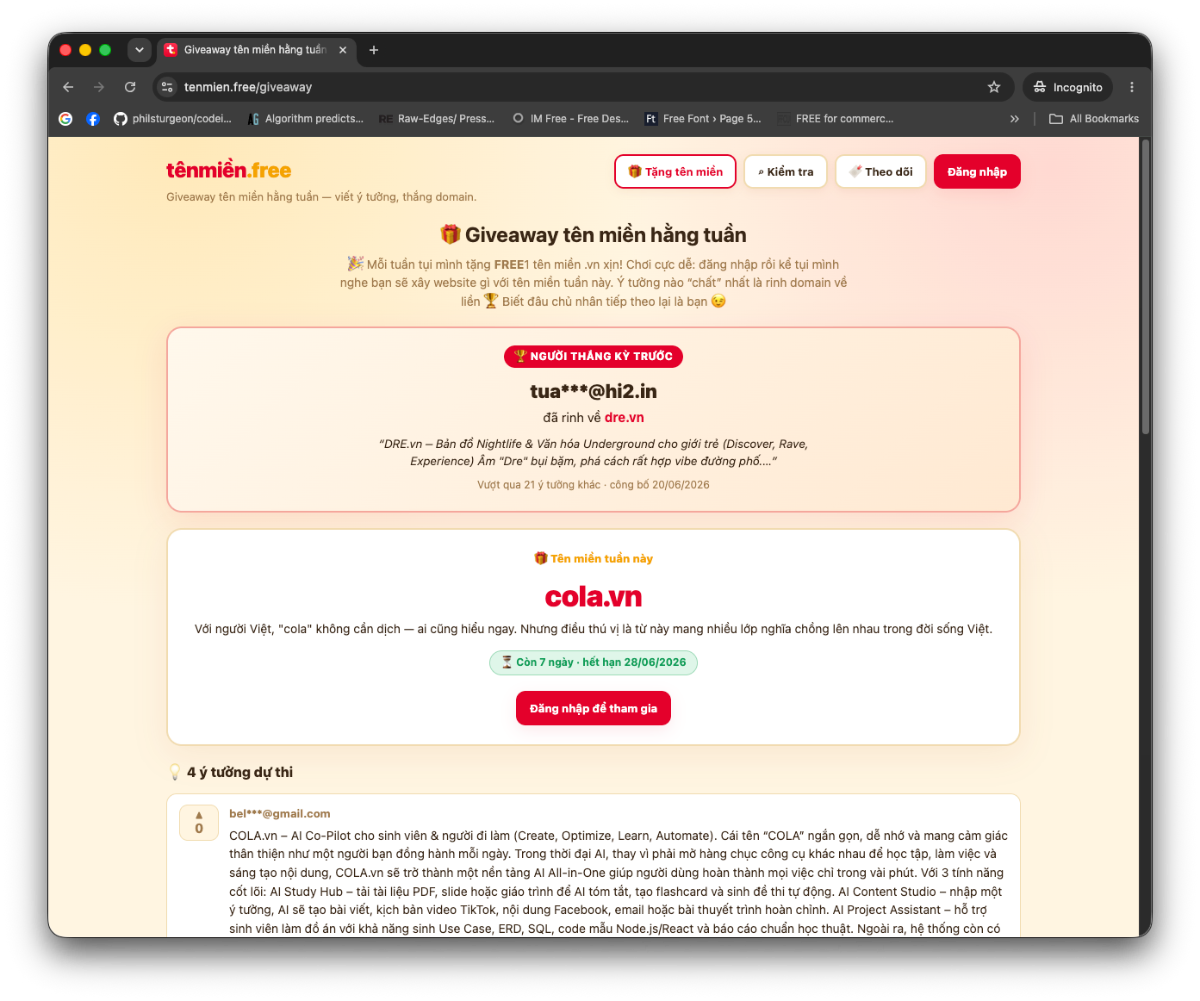 tênmiền.free screenshot