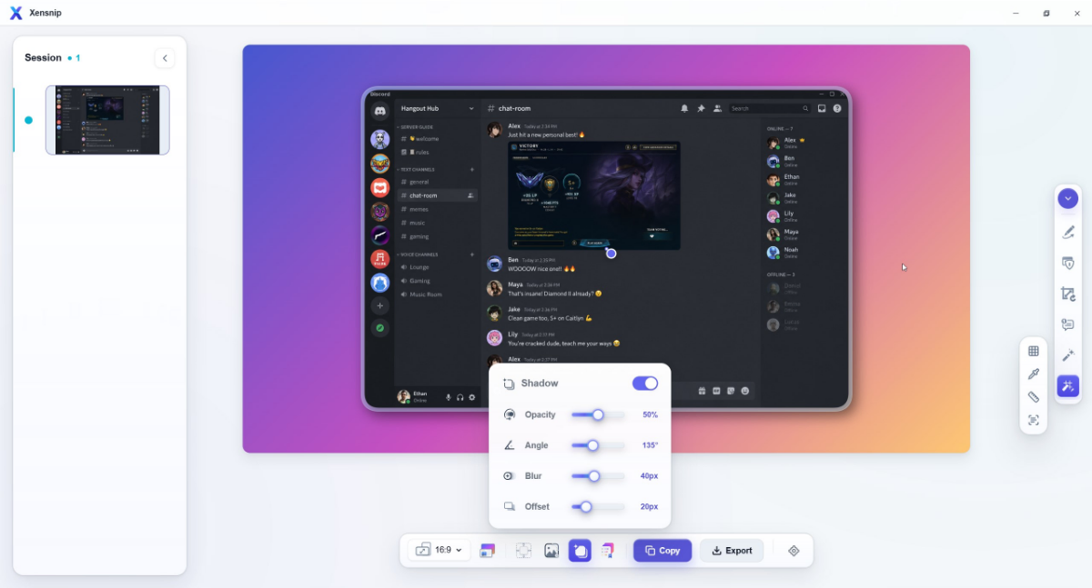 XenSnip screenshot