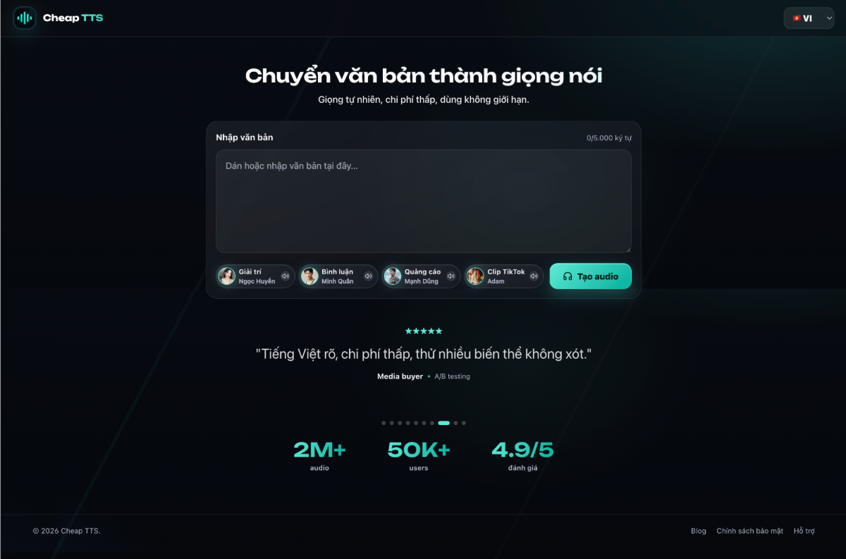 cheap-tts.com screenshot