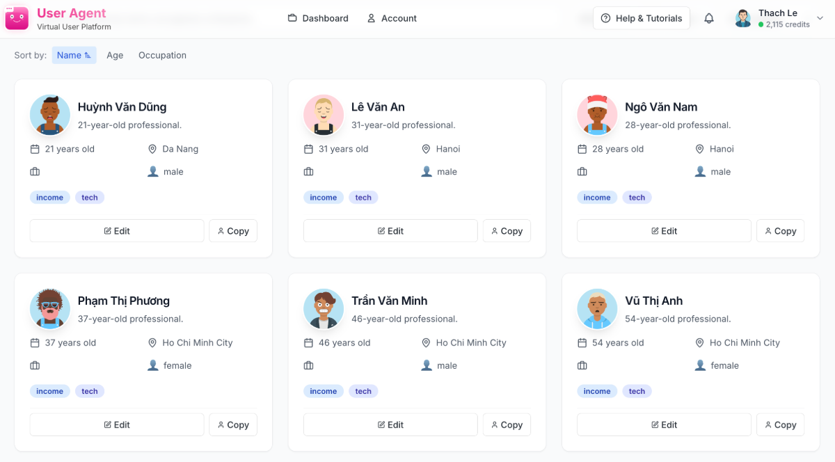 SynUser screenshot