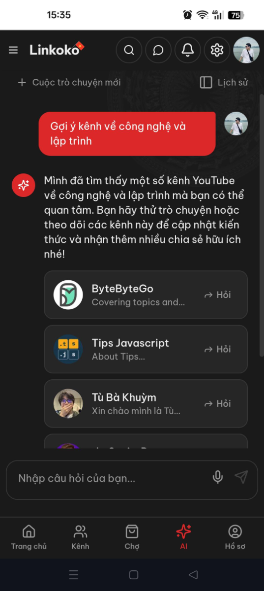 Linkoko screenshot