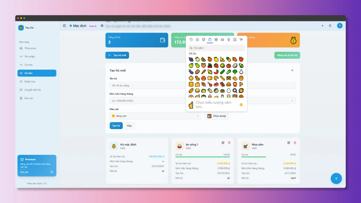 Quản Lý Thu Chi screenshot