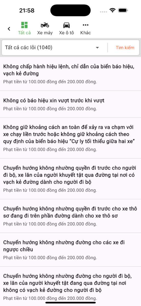 Tra Phạt Nguội - Đăng Kiểm screenshot