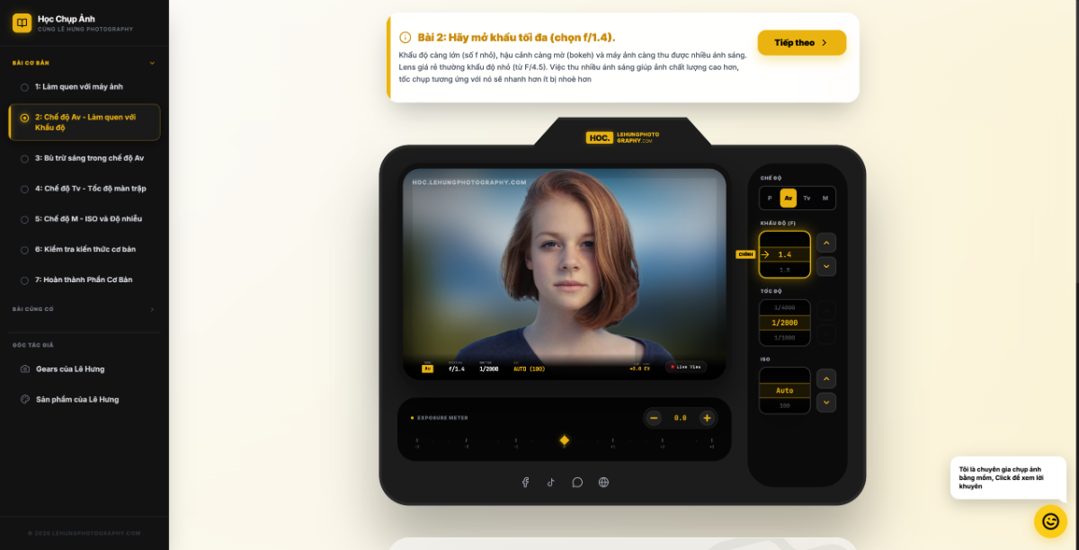Học Nhiếp Ảnh Camera Giả Lập screenshot