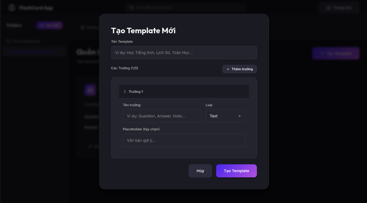 FlashCard screenshot