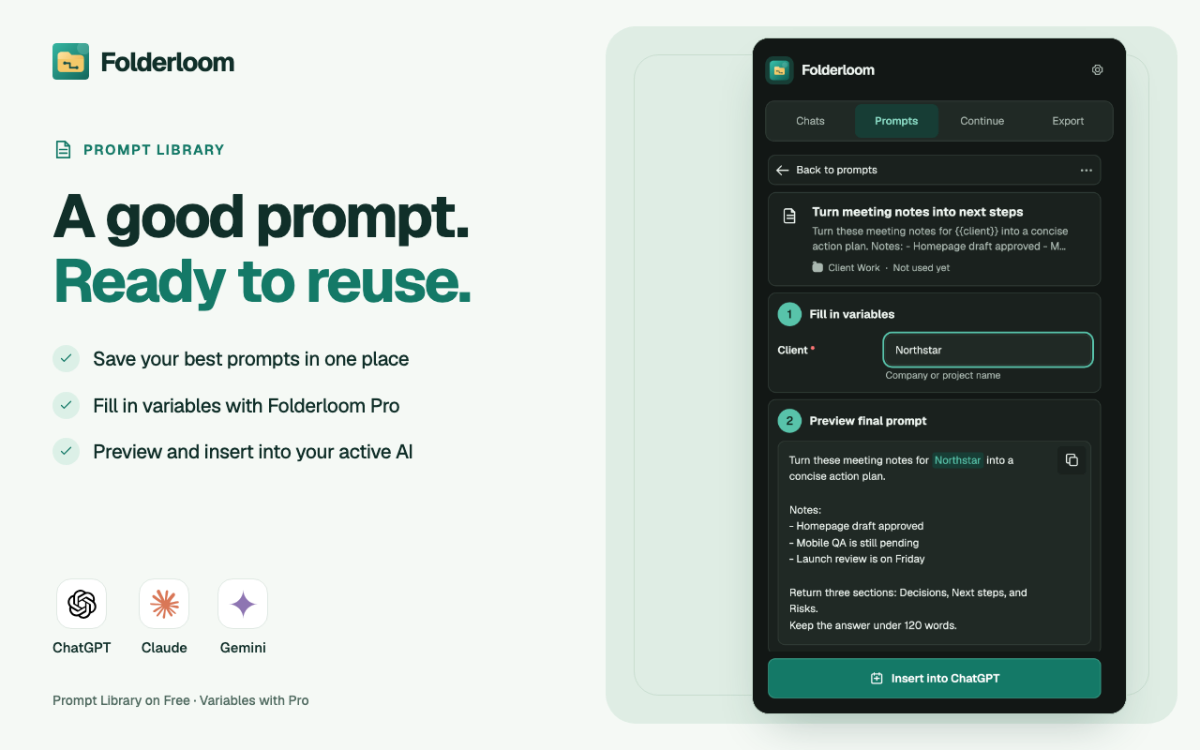 Folderloom screenshot