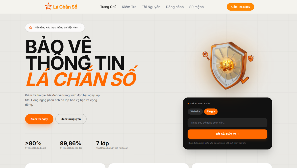 Lá Chắn Số screenshot