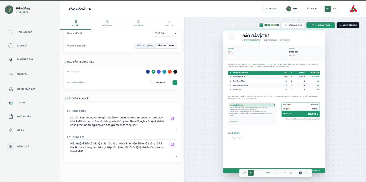 Vibebuy screenshot