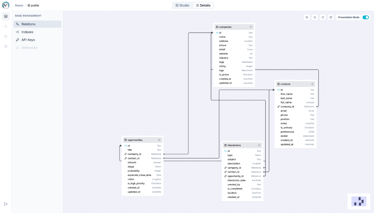 PolarBase screenshot