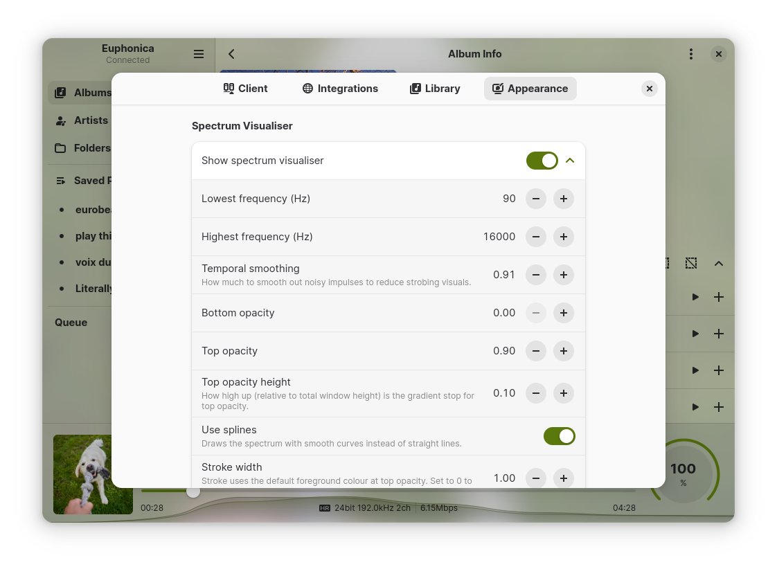 Euphonica screenshot