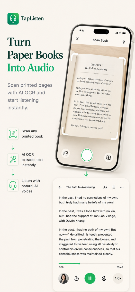 TapListen screenshot