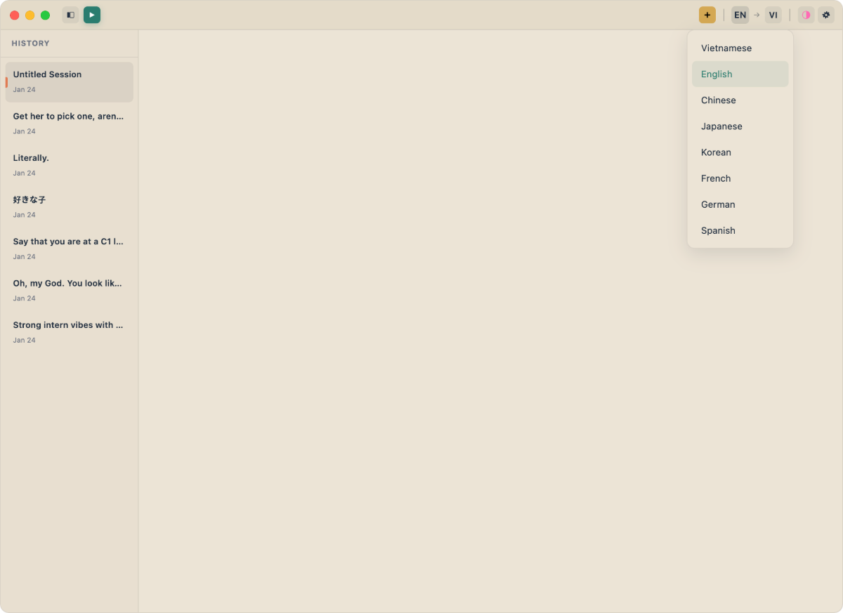 FluentCap screenshot