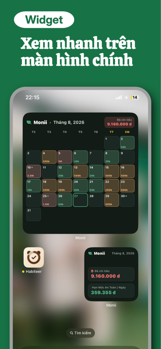 Monii screenshot