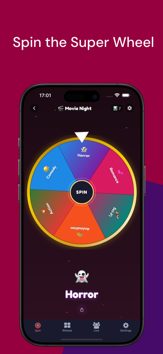Spin Wheel: Decision Room screenshot