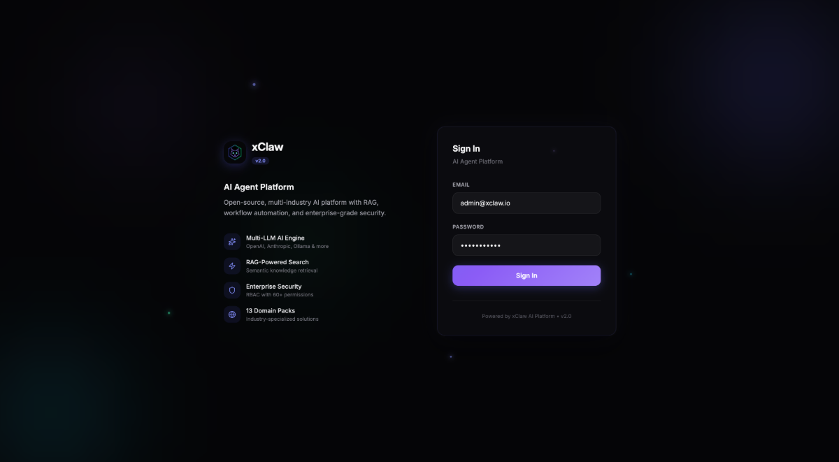xClaw screenshot 1